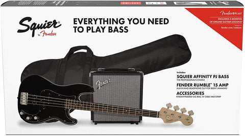 Squier by Fender Affinity Series Precision Bass PJ Beginner Pack