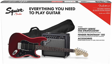 Squier by Fender Affinity Stratocaster Beginner Pack